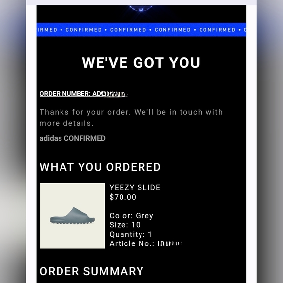 YEEZY SLIDE SLATE MARINE / SLATE MARINE / SLATE MARINE - Picture 10 of 17